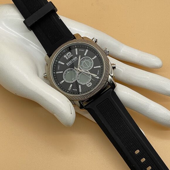 Kenneth Cole Reaction RK50640004 Men’s Stainless Steel Analog Dial Quartz Watch - Picture 3 of 14